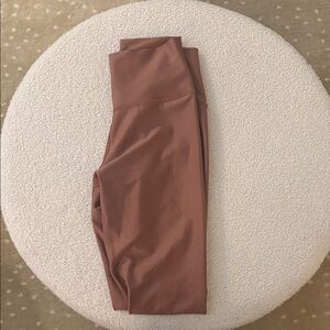 ALO airlift Brown Leggings